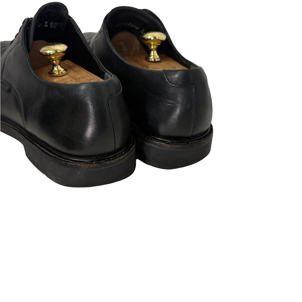 Mephisto Size 11 Men's Black Leather Derby Dress Shoes Goodyear Welt - Picture 6 of 13